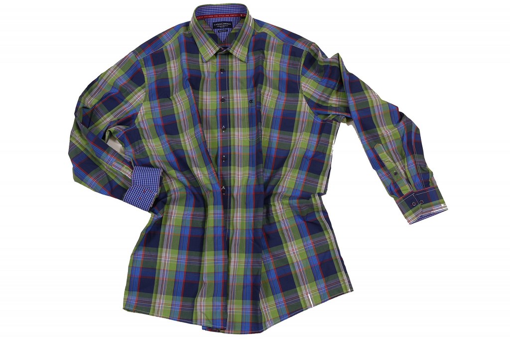 Langarm Freizeithemd KENT REGULAR FIT 0255 -EO-, 300 GRÜN 3XL