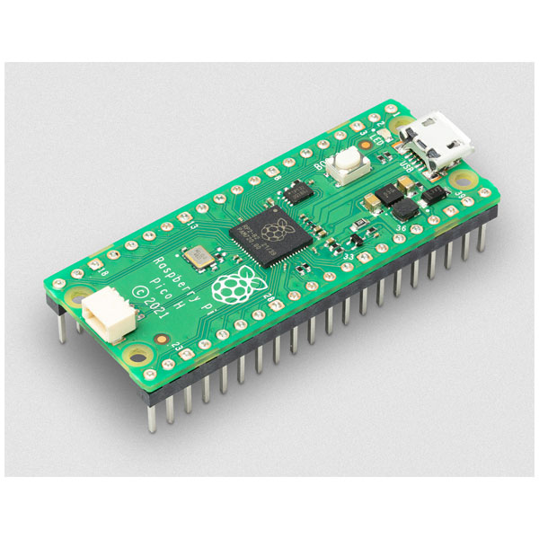 Raspberry Pi Pico SC0917 H (with Header) Microcontrollers Board - Pico H, Single Pack with Anti - Static Bag [SC0917]