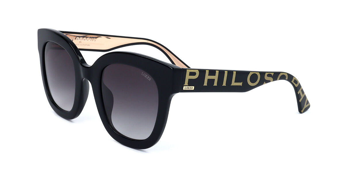Lozza SL4254 0700 Men's Sunglasses Black Size 49