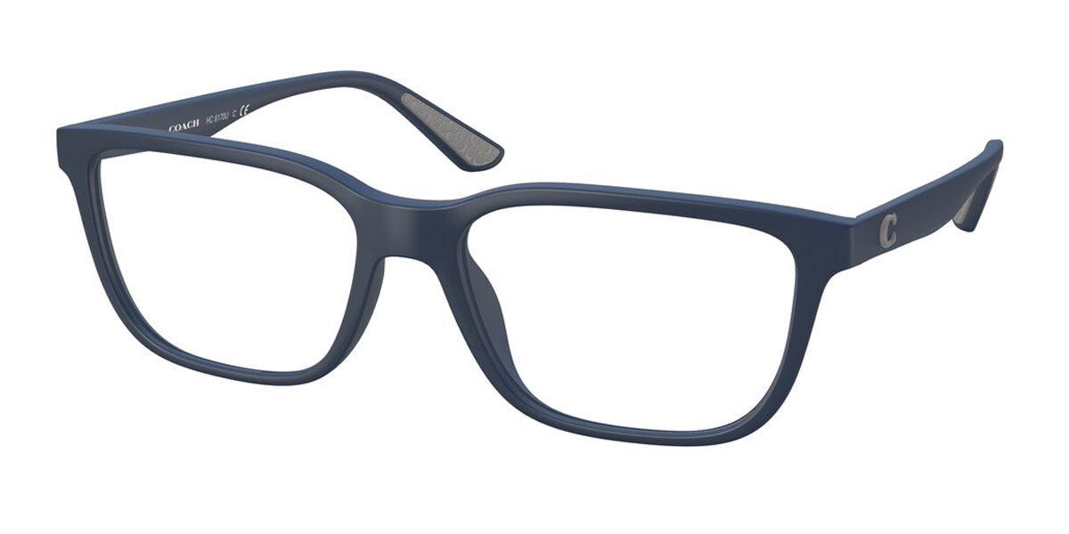 Coach HC6170U C2108 5674 Men's Glasses Blue Size 56 - Free Lenses - HSA/FSA Insurance - Blue Light Block Available thumbnail