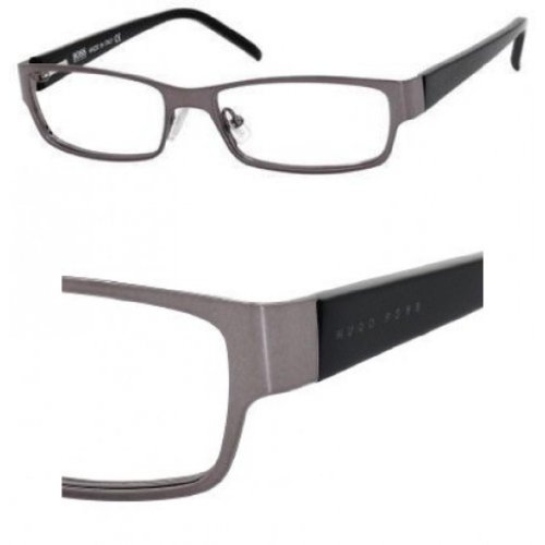 HUGO BOSS Eyeglasses 0036/U 0V81 Dark Ruthenium 54MM