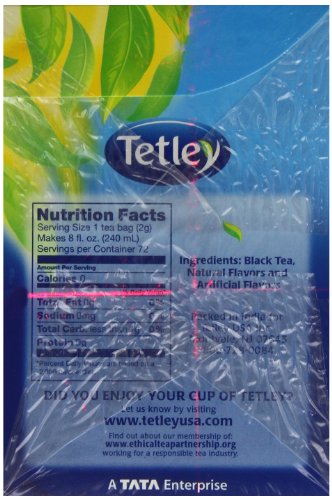 Tetley Elaichi Cardamom Tea Bags  72 Tea Bags