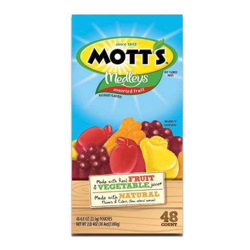 Motts Medleys Assorted Fruit Snacks 48ct Box (Pack of 6)