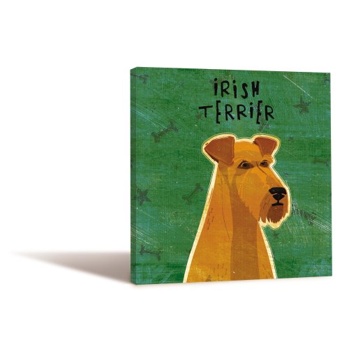Tree-Free Greetings 83994 Eco Art Wall Plaque, 11.25 by 11.25 by 0.5-Inch, Irish Terrier thumbnail
