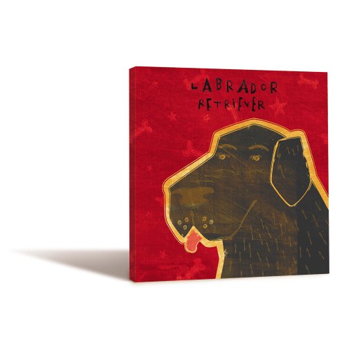 Tree-Free Greetings 85578 Eco Art Wall Plaque, 11.25 by 11.25 by 0.5-Inch, Black Lab thumbnail