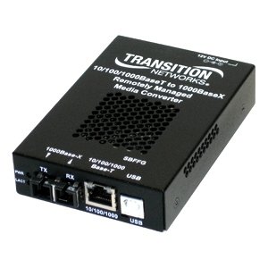 Transition Networks, Inc - Transition Networks Point System Sbffg1024-105 Gigabit Ethernet Media Converter - 1 X Network (Rj-45) - 10/100/1000Base-T,