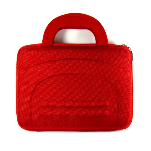 Coby Electronics TF-DVD1021 TF DVD 1021 10-Inch Slim Portable DVD Player Kroo 11273 Cube Case (RED) + Includes a Determination Hand Strap thumbnail