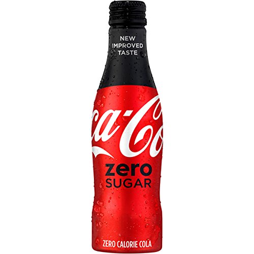 Coca-Cola Zero Sugar Aluminum Bottles, 8.5 Fl Oz, 24 Pack