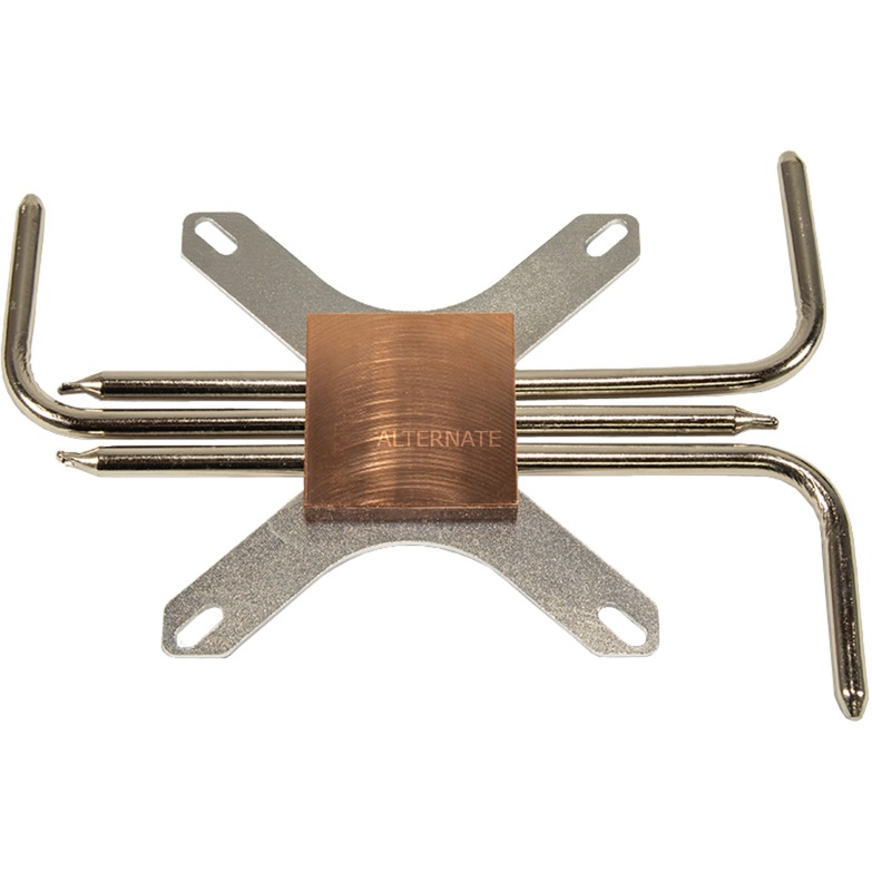 Inter-Tech IP-3 Processor Heatsink/Radiatior Copper. Silver 1 Pc(s)