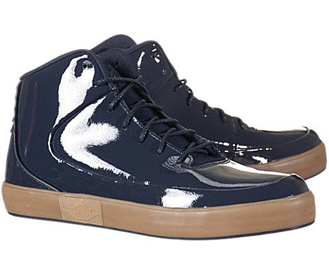 Nike Men's NIKE JORDAN GROWN V.9 BASKETBALL SHOES 10 (DRK OBSDN/DRK OBSDN/GM MD BRWN) thumbnail