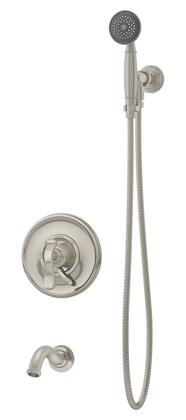 Winslet Collection S-5104-STN-TRM Wall Mounted Tub and Handshower Trim Set with Lever Handle in Satin