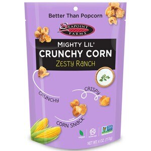 Seapoint Farms Mighty Lil' Crunchy Corn Zesty Ranch