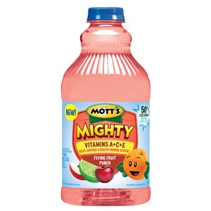 Mott's, Mighty Apple Juice Flyin Fruit Punch, 64 Oz (Case of 8)
