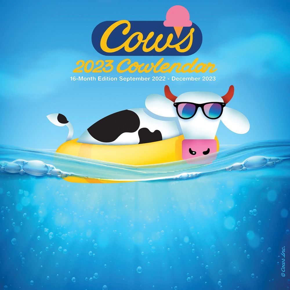COWS Art 2023 Mini Wall Calendar