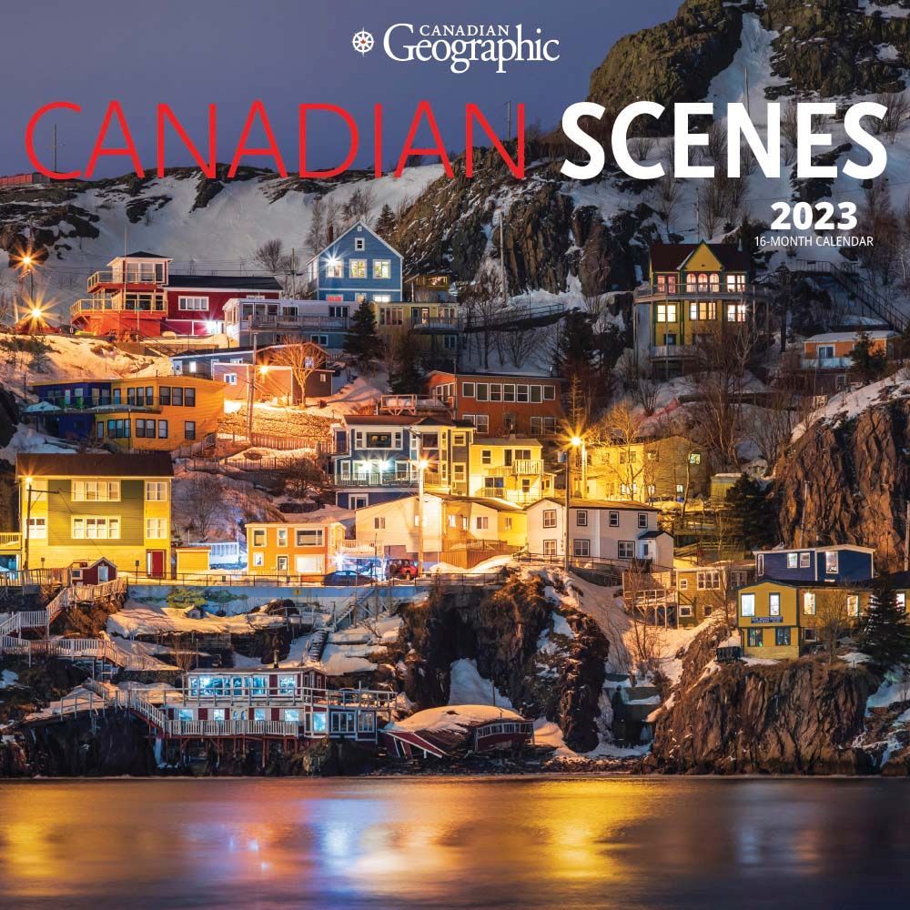 Canadian Scenes 2023 Wall Calendar