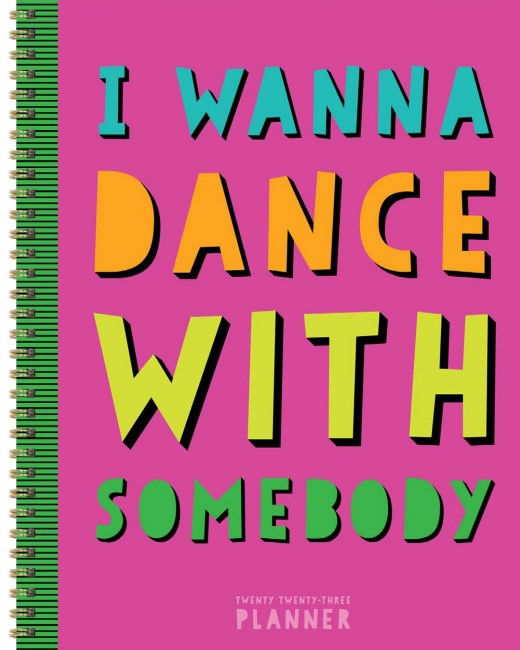 2023 TF Publishing Dance with Somebody 9 X 11 Weekly & Monthly Planner, Multicolor (LWM-23-9734) | Quill