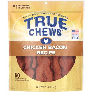 Blue Buffalo True Chews Dog Treats  Chicken Bacon Recipe  22-oz Bag