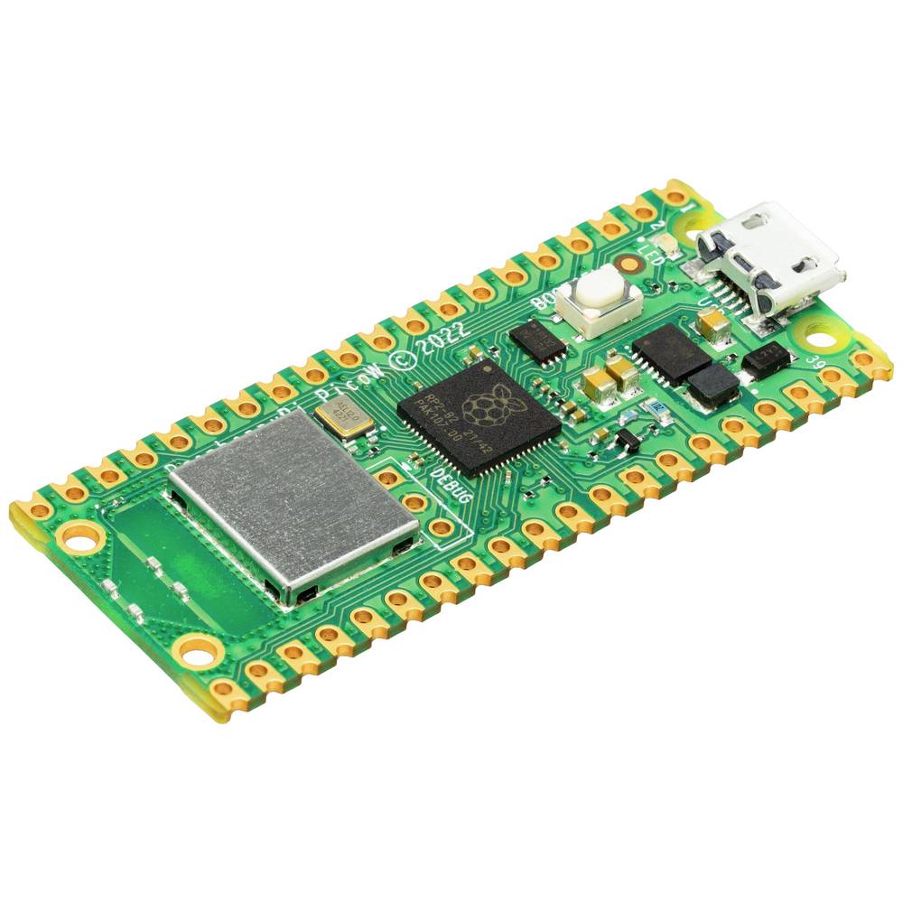 Raspberry Pi 2MB SC0918 Pico W 32-Bit SoC Single