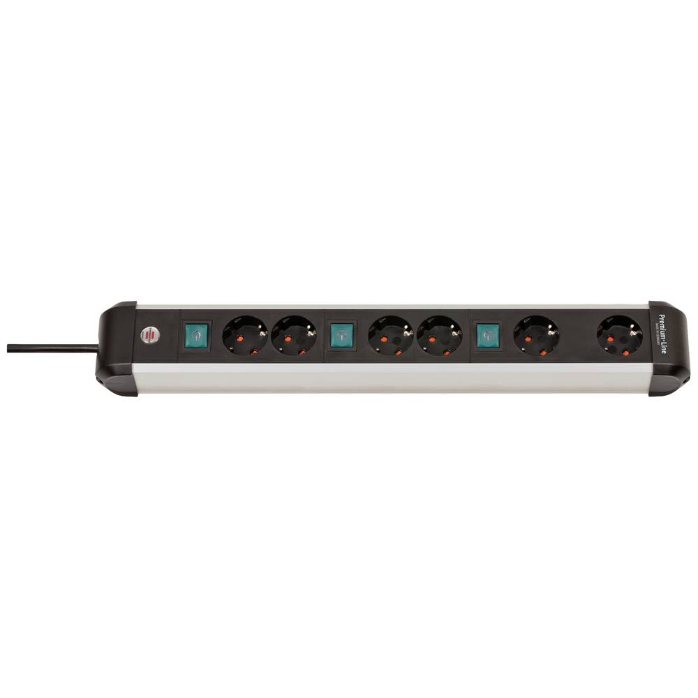 Brennenstuhl 1391030601 Power Extension 3 M 6 AC Outlet(s) Indoor Blac