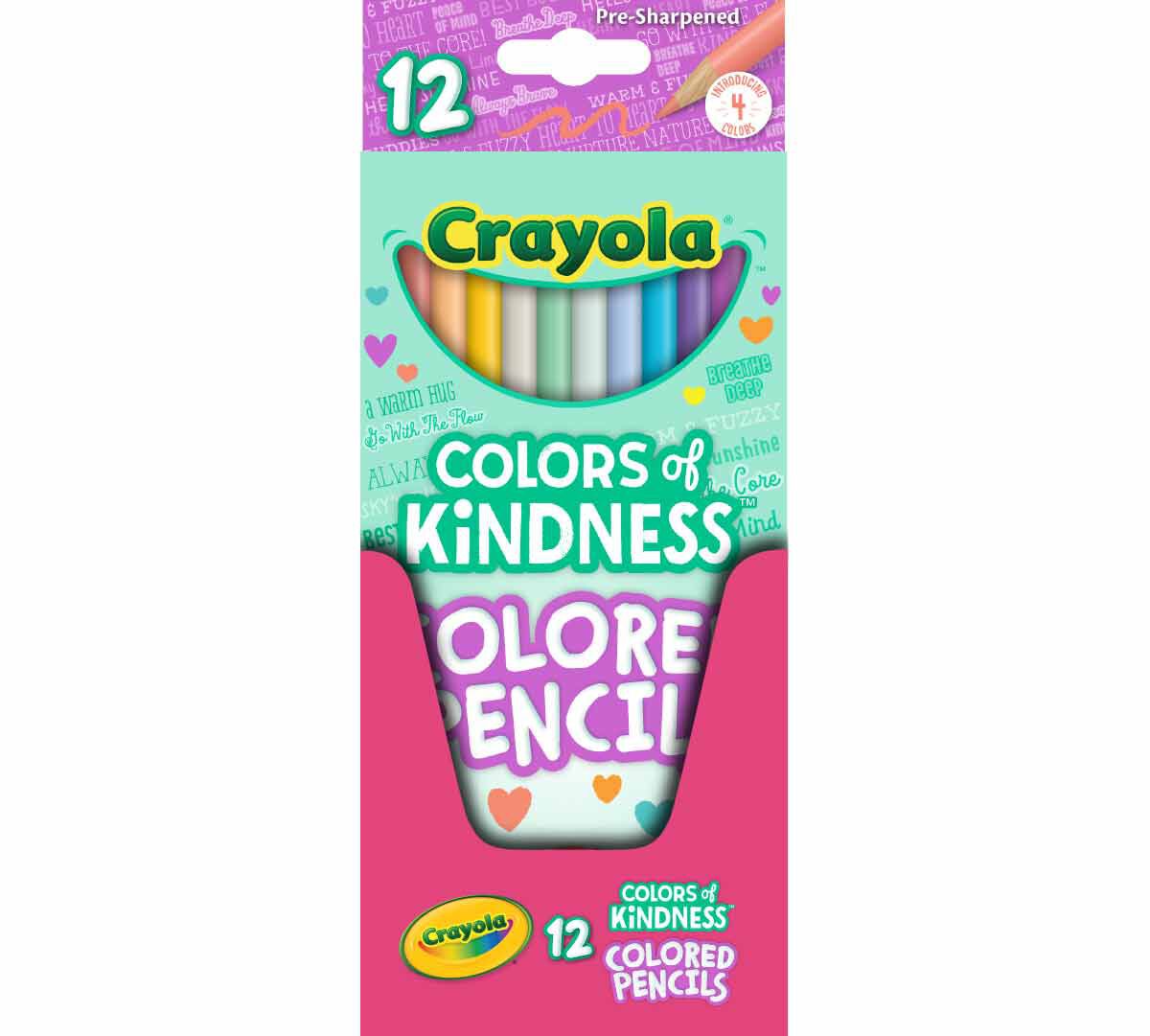 Crayola - Colors of Kindness Colored Pencils  12 Count