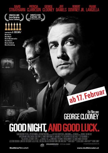 Good Night and Good Luck POSTER Movie (2005) Austrian Style a 11 X 17 Inches - 28cm X 44cm (George Clooney)(Alex Borstein)(Patricia Clarkson)(Jeff Dan