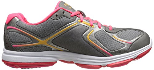 RYKA Women's Devotion Walking Shoe,Grey/Pink,10 M US