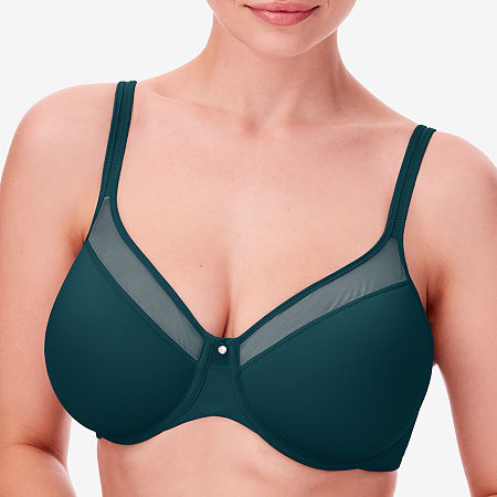Bali One Smooth U Ultra Light Shaping Underwire Bra 3439 - Juniper Blue