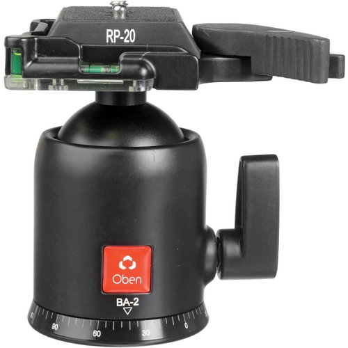 Oben CC-2320 3-Section Carbon Fiber Tripod with BA-2 Ball Head Kit thumbnail