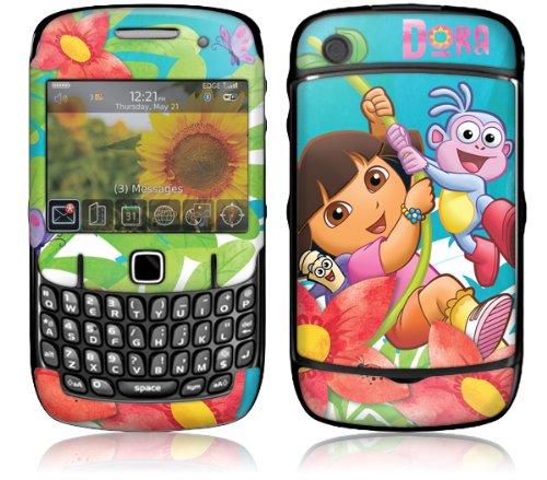 MusicSkins, MS-DORA20044, Dora the Explorer - Explorers Wanted, BlackBerry Curve (8520/8530), Skin