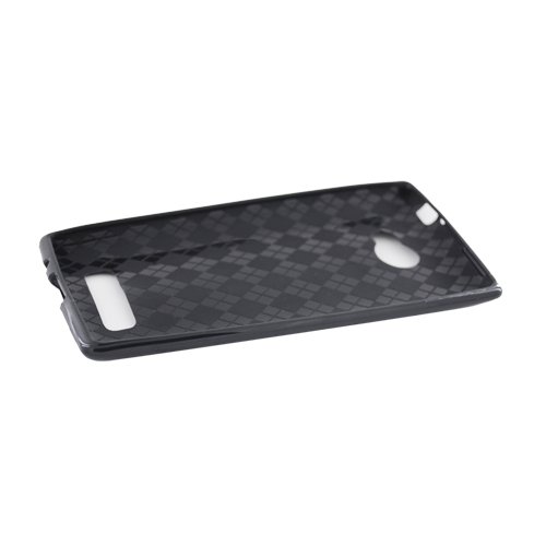Silicone Skin Gel Cover Case HTC Windows Phone 8X Zenith 6990, TPU Black thumbnail