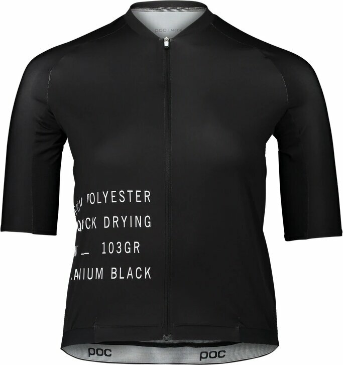 POC Pristine Print Short Sleeve Jersey Black Women - L