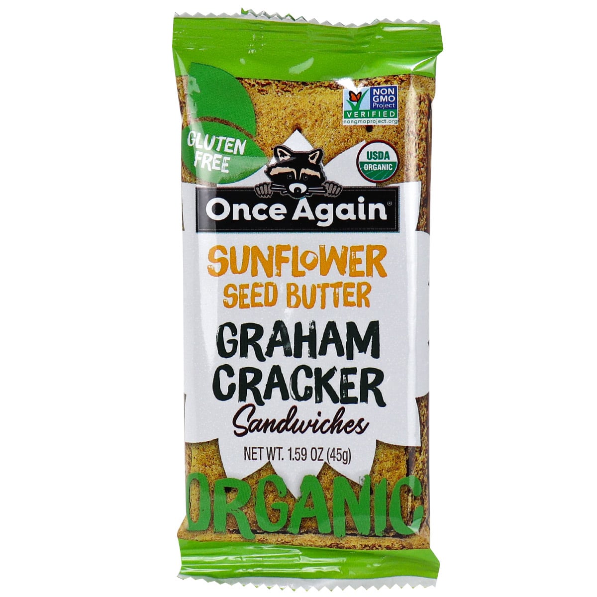 Once Again Sunflower Seed Butter Graham Cracker Sandwiches