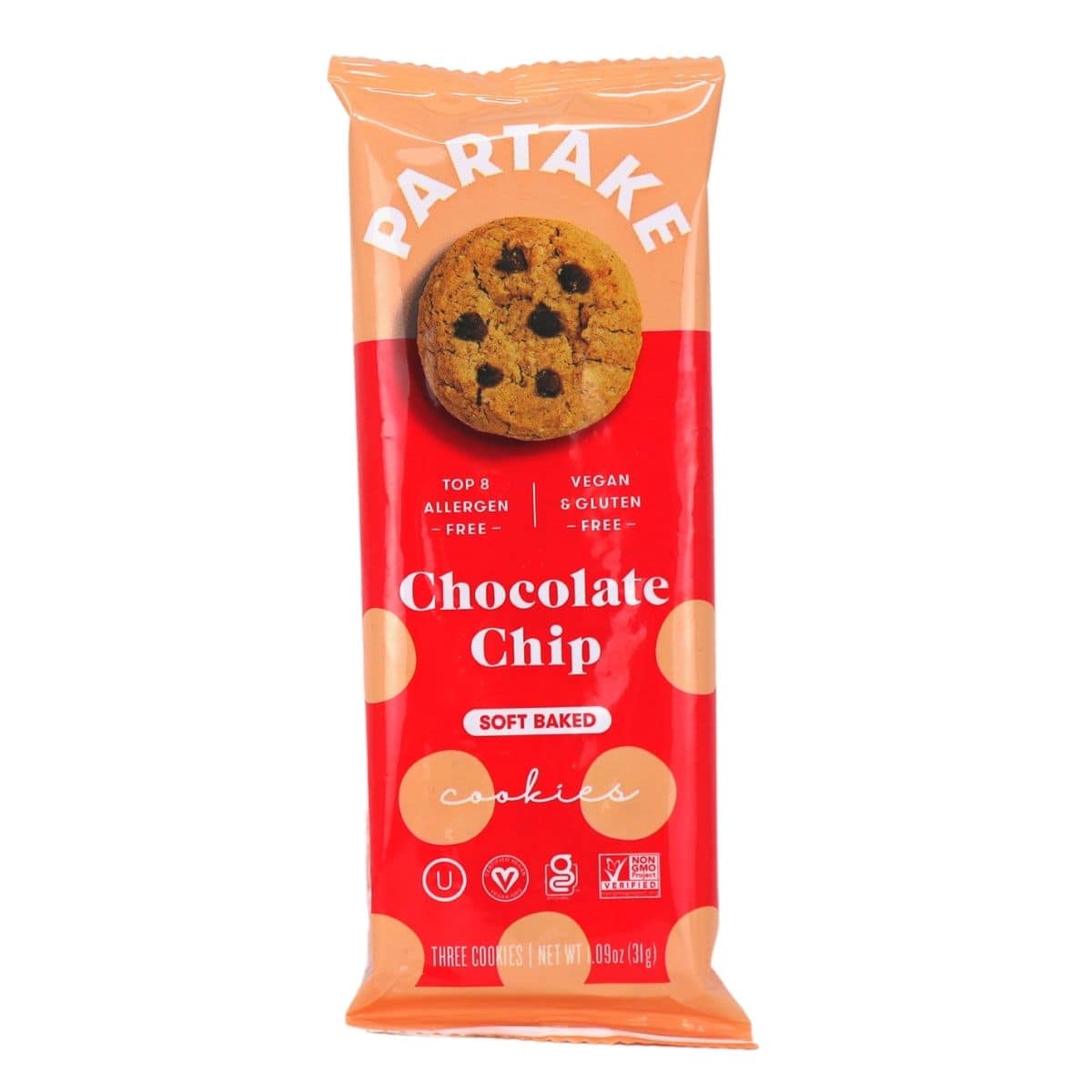 Partake Foods Chocolate chip soft baked cookies Reviews