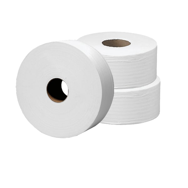 highmark 2-ply jumbo toilet paper, 1000' per roll, pack of 12 rolls