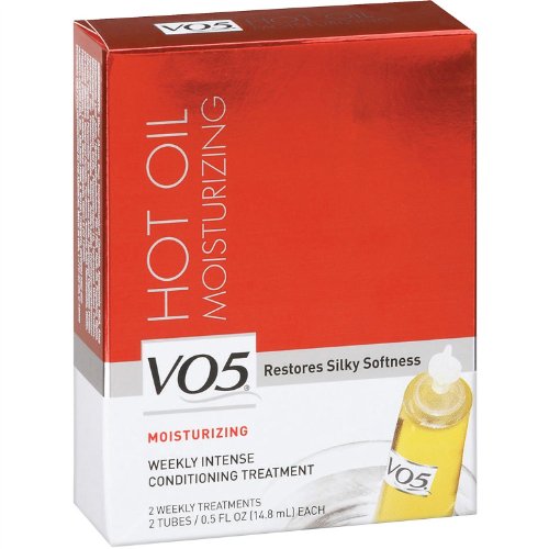 Vo5 Hot Oil Moist Weekly Treatment: 2- 0.5 Oz. Tubes