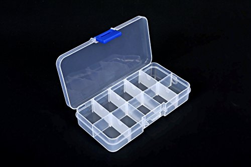 BRCbeads Crystal Glass Beads Finding Spacer Charms 1000pcs Faceted Bicone Shape 4mm Assorted Colors Include Plastic Jewelry Container Box Wholesale Mi