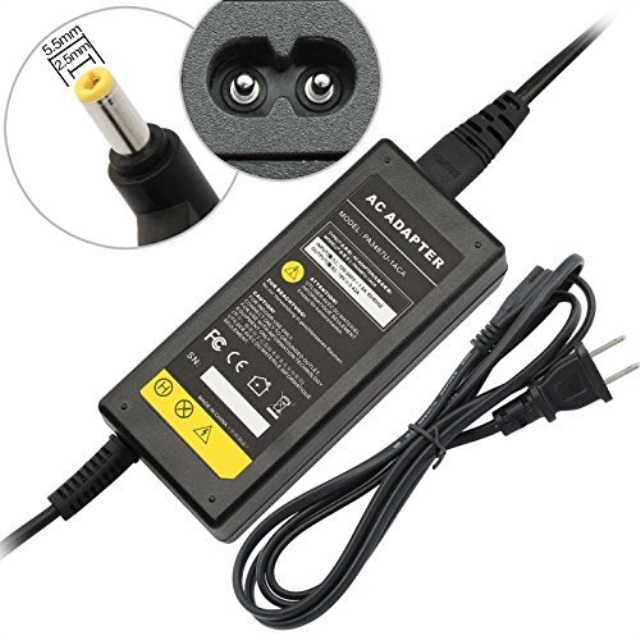 AC Adapter Power Supply ChargerCord for Gateway NA6501WB T-1621 CX2720 E-100M M-6755 MT6711 MT6730 MX3230H MX6123 T-6816 T-1629
