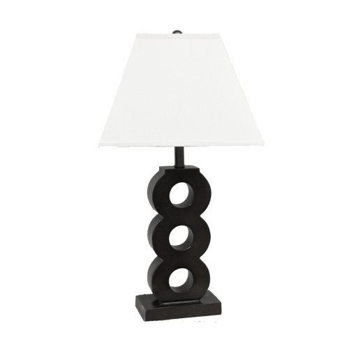 ORE International 8306 Three Ring Table Lamp