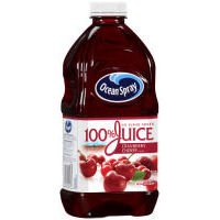 Ocean Spray Cranberry Cherry, 100% Juice, 64 Fl Oz