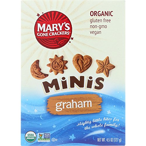 MARY'S GONE CRACKERS, ORGANIC GRAHAM MINIS