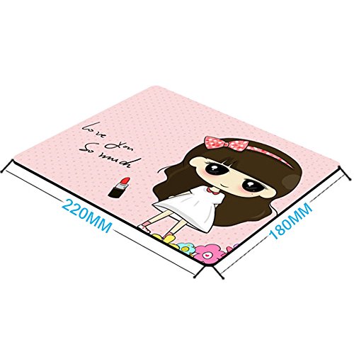 Custom Pop Music Star Mouse Pad with Monrose Girls Dresses Brunette Hands Non-Slip Neoprene Rubber Standard Size 9 Inch(220mm) X 7 Inch(180mm) X 1/8 I thumbnail
