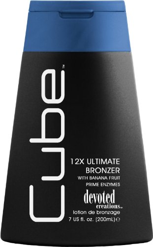 2010 Devoted Creations Cube 12X Ultimate Bronzer Tanning Lotion 7 Oz