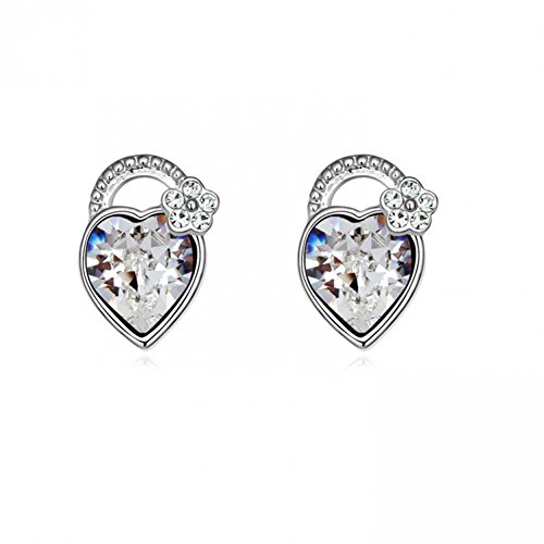 International Style Austria Style Crystal Earrings -- Heart ImpedimentSk-12043 thumbnail