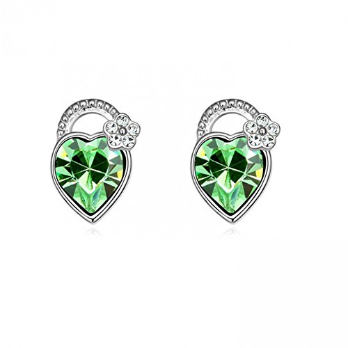 International Style Austria Style Crystal Earrings -- Heart ImpedimentSk-12043 thumbnail