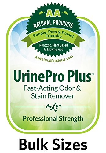 Urine Pro Plus for Carpeting, Hardwood, Vinyl & Upholstery - Removes Dog Urine, Cat Urine, Vomit, Feces, Blood, Wine & Fruit Juice (4 Oz Conce