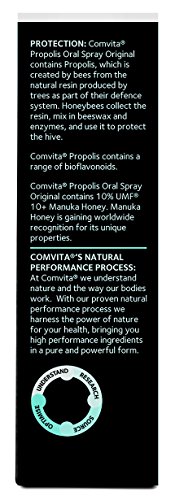 Comvita Propolis Oral Spray, UMF 10+, Natural Immune Support, 20mL (0.68fl Oz) thumbnail