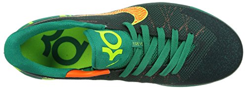 Nike Men's KD Trey 5 II EP, DARK EMERALD/VOLT-TTL ORANGE-EMERALD GREEN, 10 M US