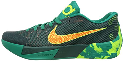 Nike Men's KD Trey 5 II EP, DARK EMERALD/VOLT-TTL ORANGE-EMERALD GREEN, 10 M US thumbnail