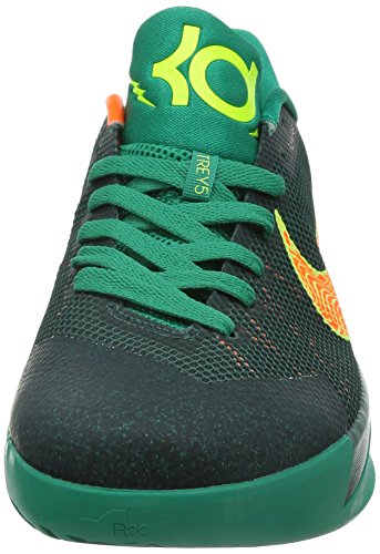 Nike Men's KD Trey 5 II EP, DARK EMERALD/VOLT-TTL ORANGE-EMERALD GREEN, 10 M US thumbnail