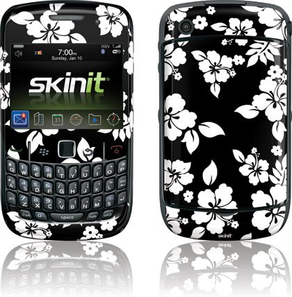 Skinit Protective Skin for Curve 8530 - Black/White